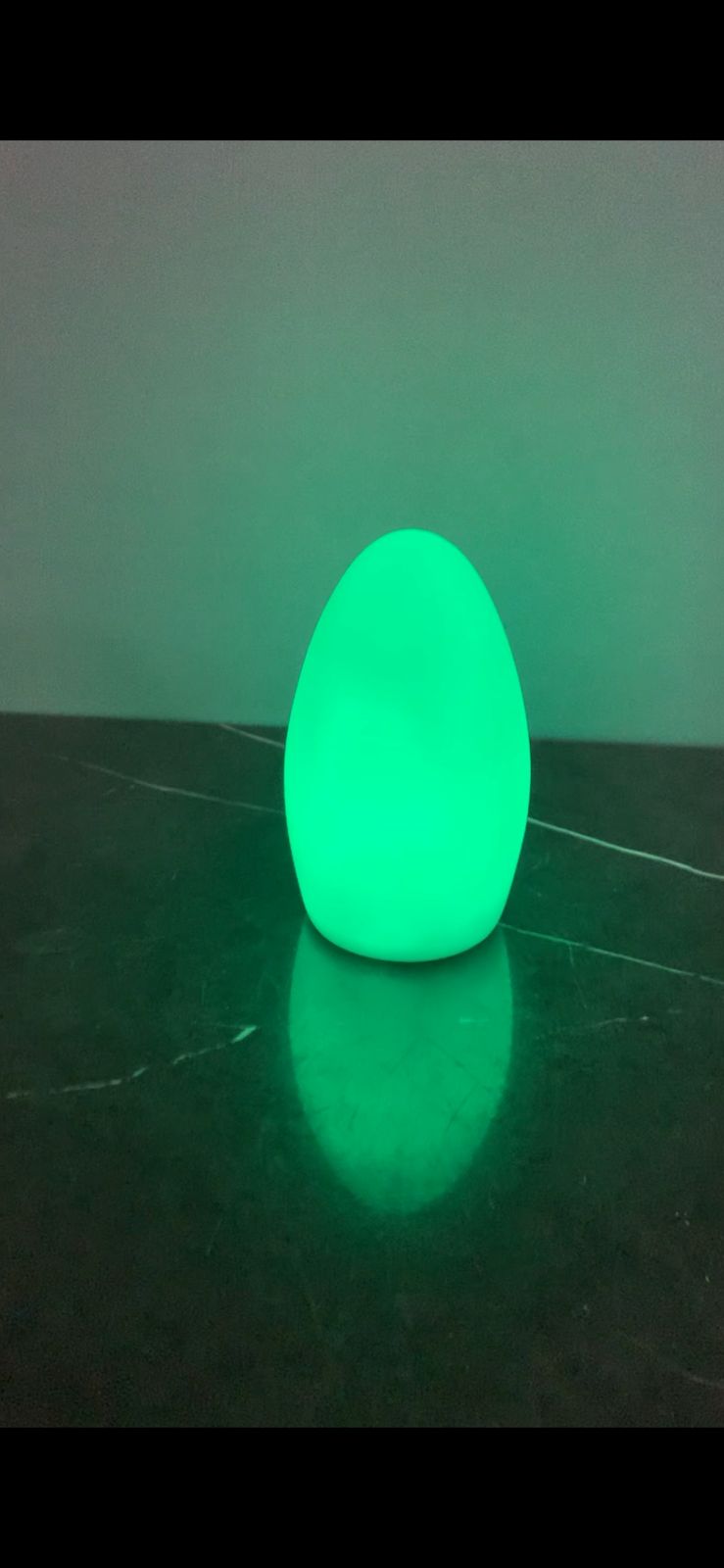 Egg Shaped Table Lamp. SKU:BXL-016