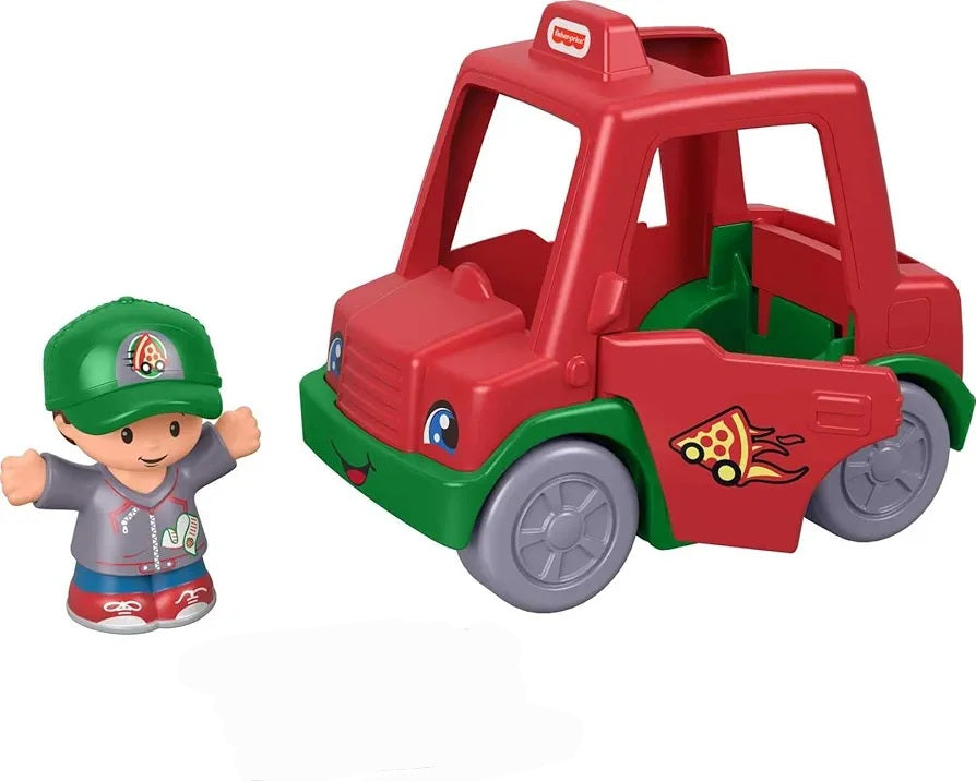 Fisher-Price Little People Have a Slice Pizza Delivery Car. SKU:BXL-116