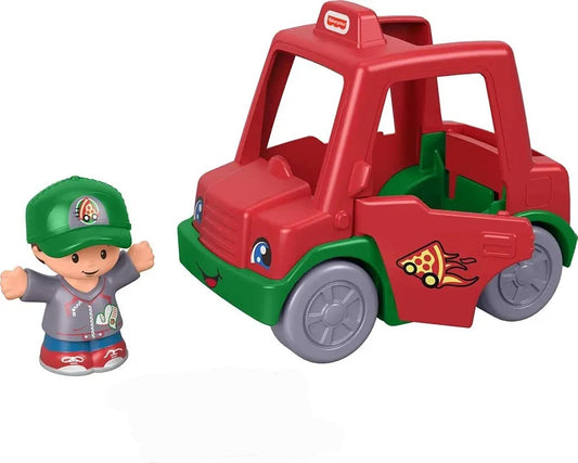 Fisher-Price Little People Have a Slice Pizza Delivery Car. SKU:BXL-116