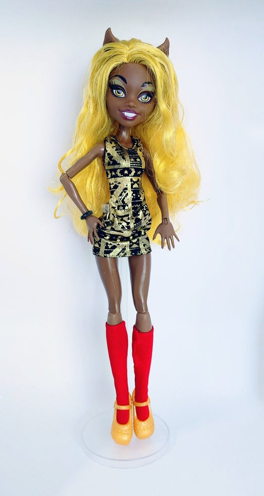 Monster High Frights, Camera, Action! Clawdia Wolf Doll.