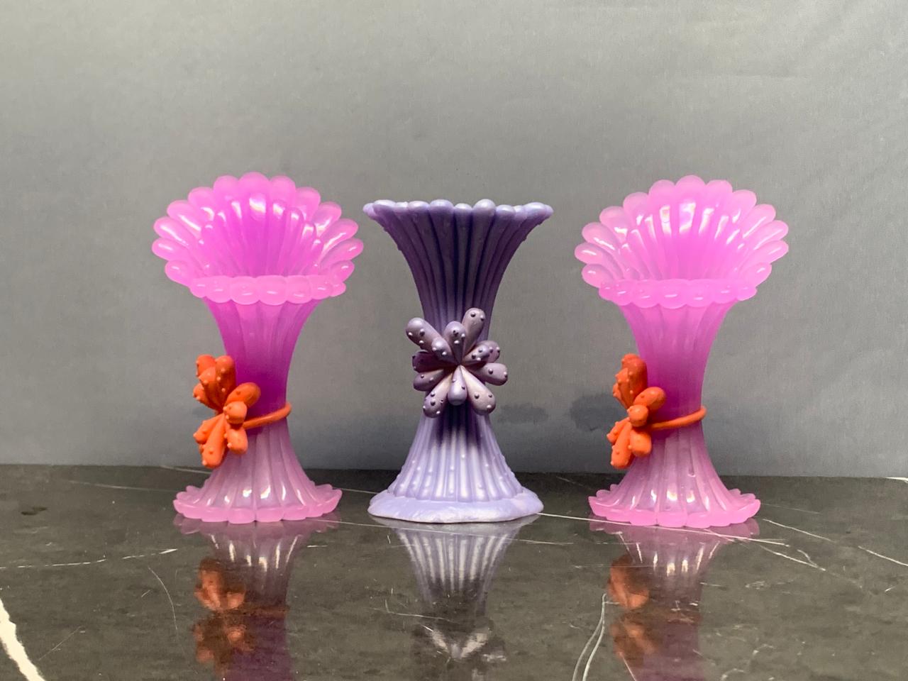 VINTAGE BARBIE 3 - PC TABLE & CHAIRS. SKU:BXL-036