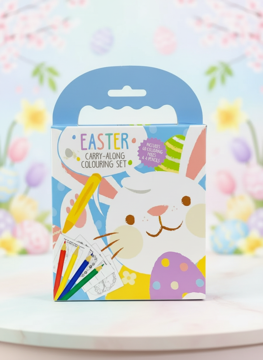 Easter Carry-Along Colouring Set. SKU:BXL-120