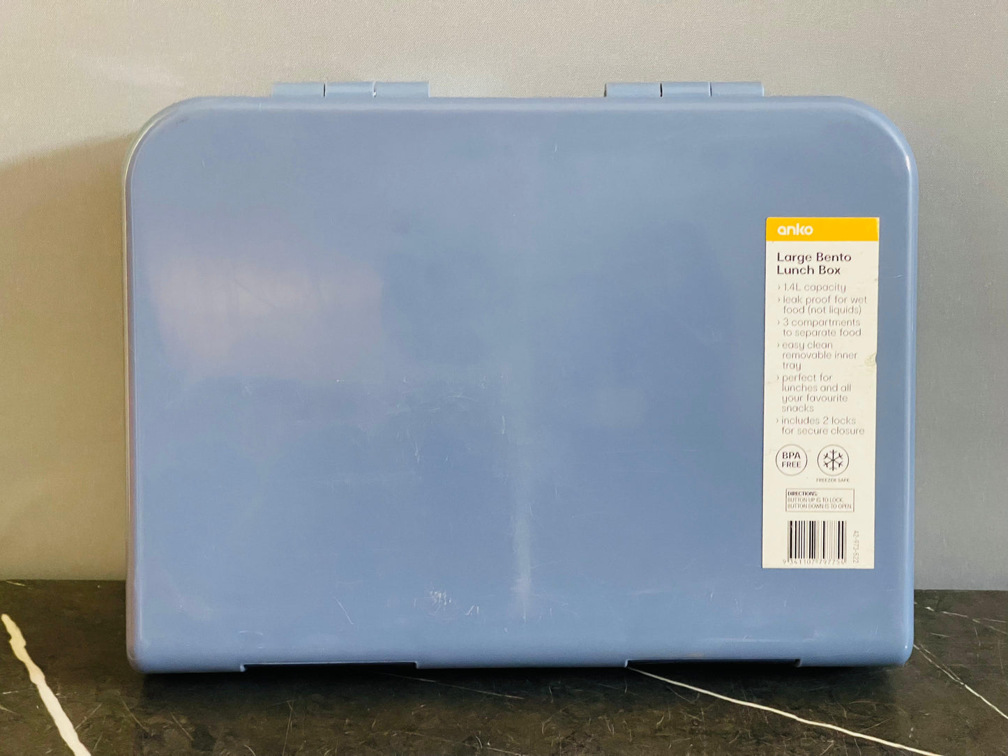 Anko Large Bento Lunch Box. SKU:BXL-114 (new) (Rs 450 advance)