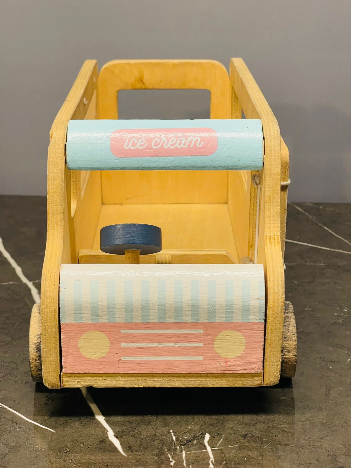 Wooden Ice Cream Truck Toy