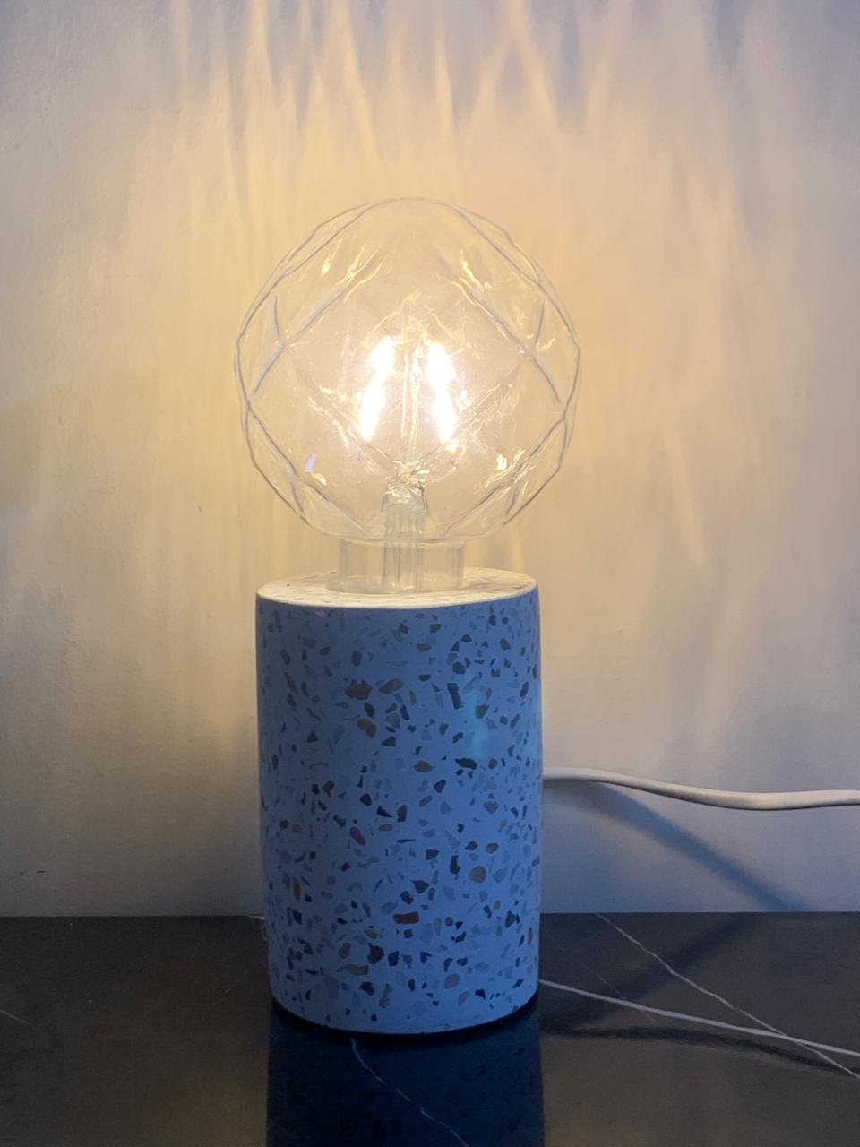 White Terezzo Lamp. (Rs 350 advance, avb only for rwp&isb)