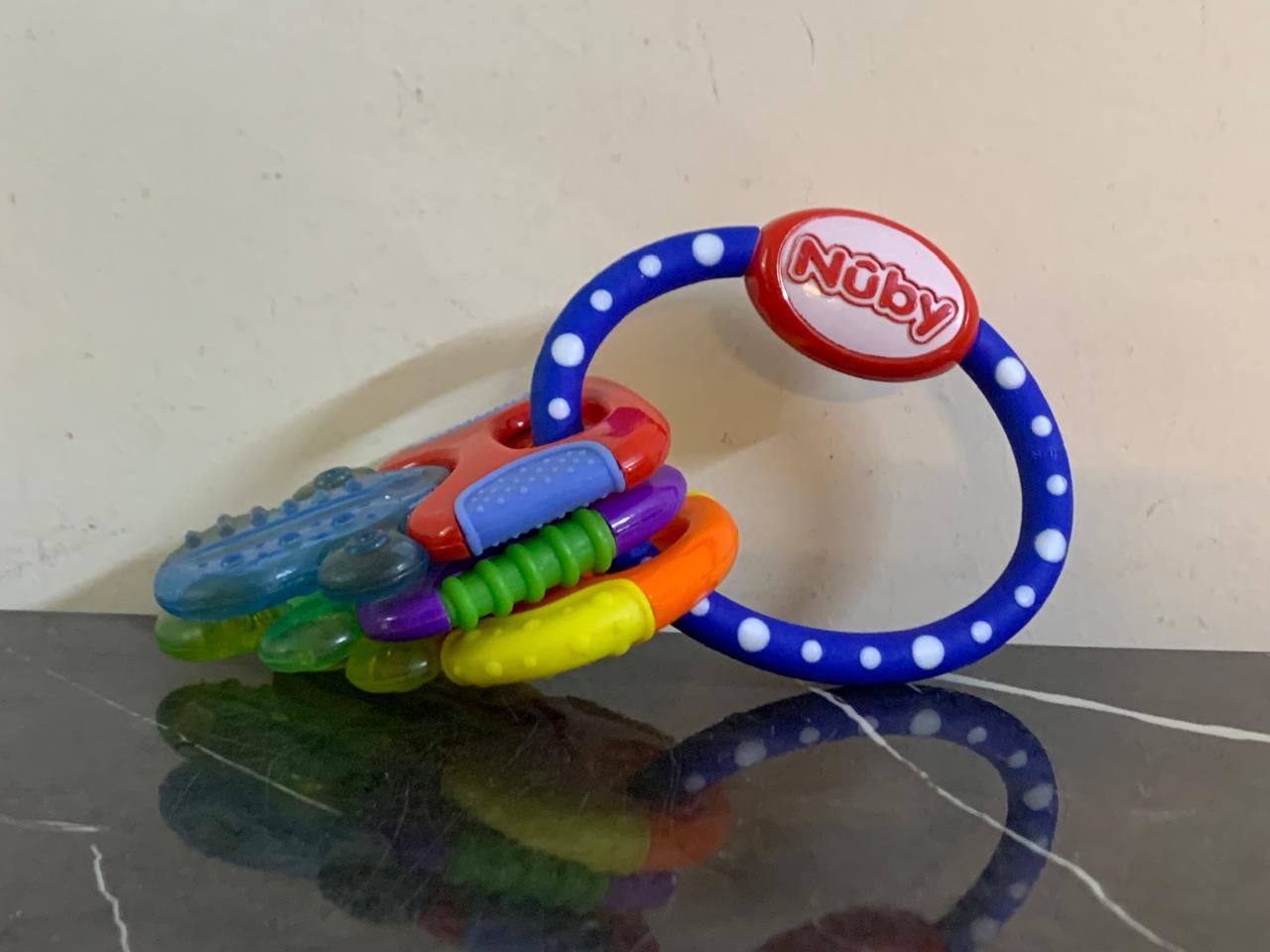 Nuby Ice Gel Teether Keys. SKU:BXL-117