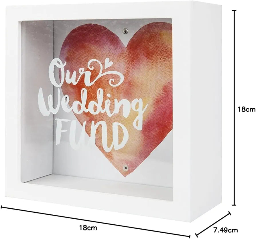 Splosh Change Box - Our Wedding Fund. (Rs 250 advance) SKU:BXL-117