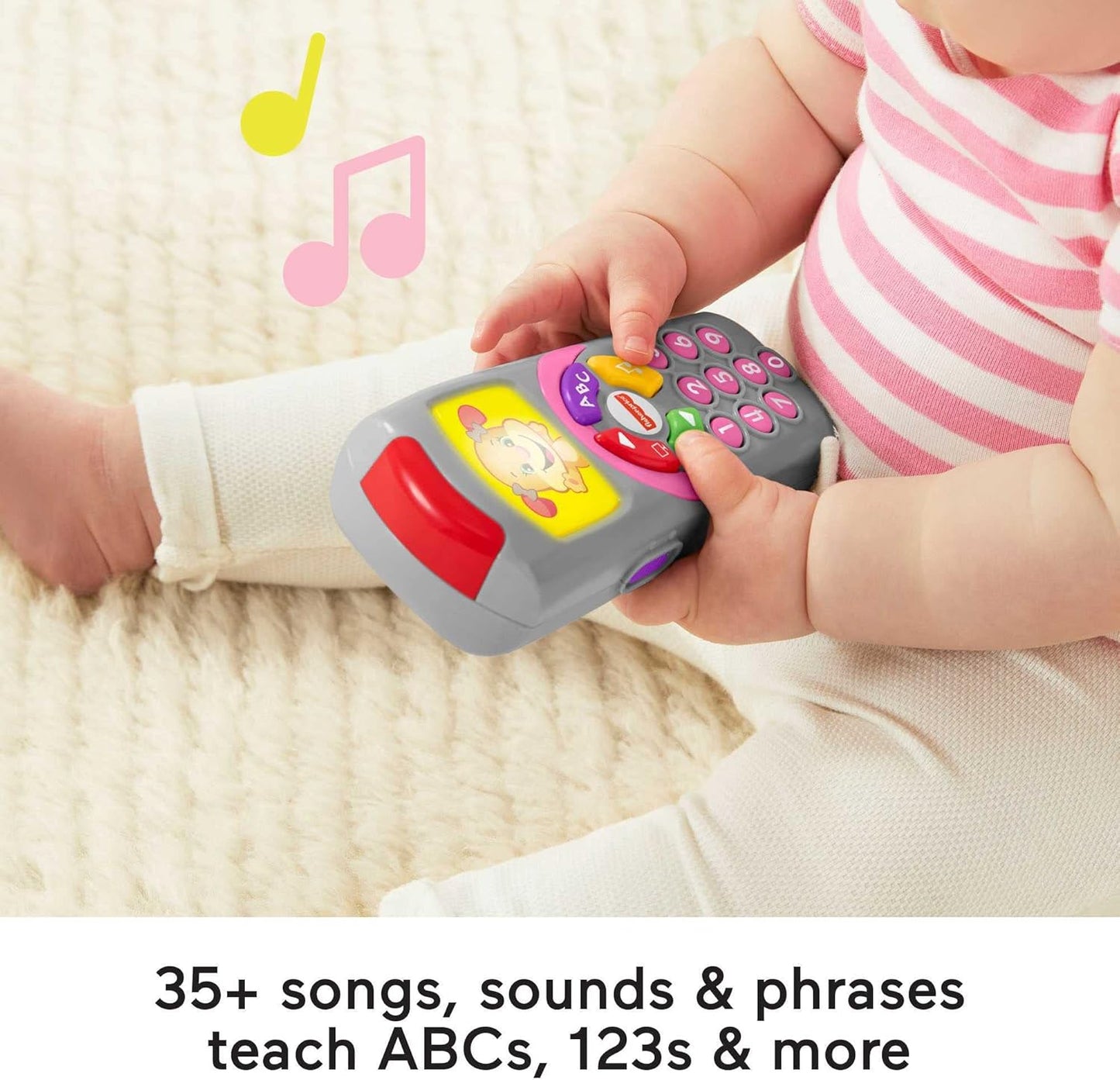 Fisher-Price Laugh & Learn Sis' Remote. SKU:BXL-052