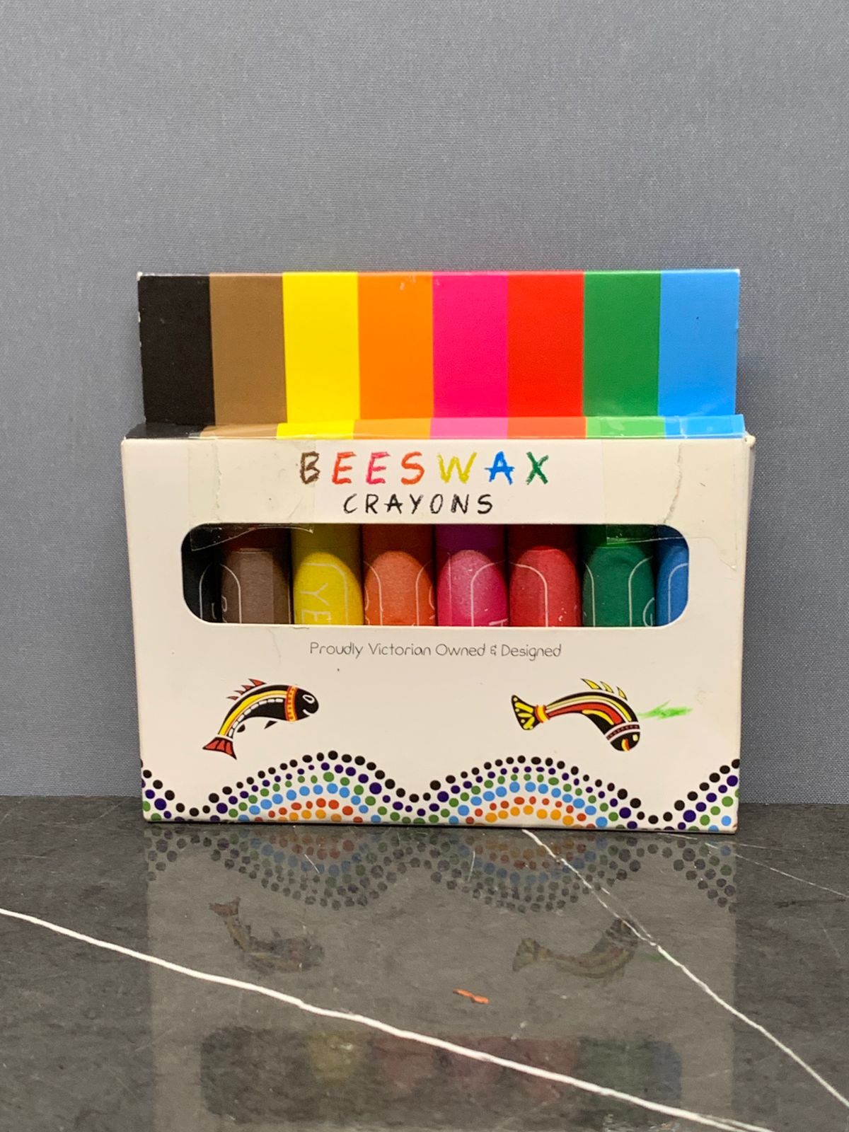 Beeswax Crayons 8 pack (new)