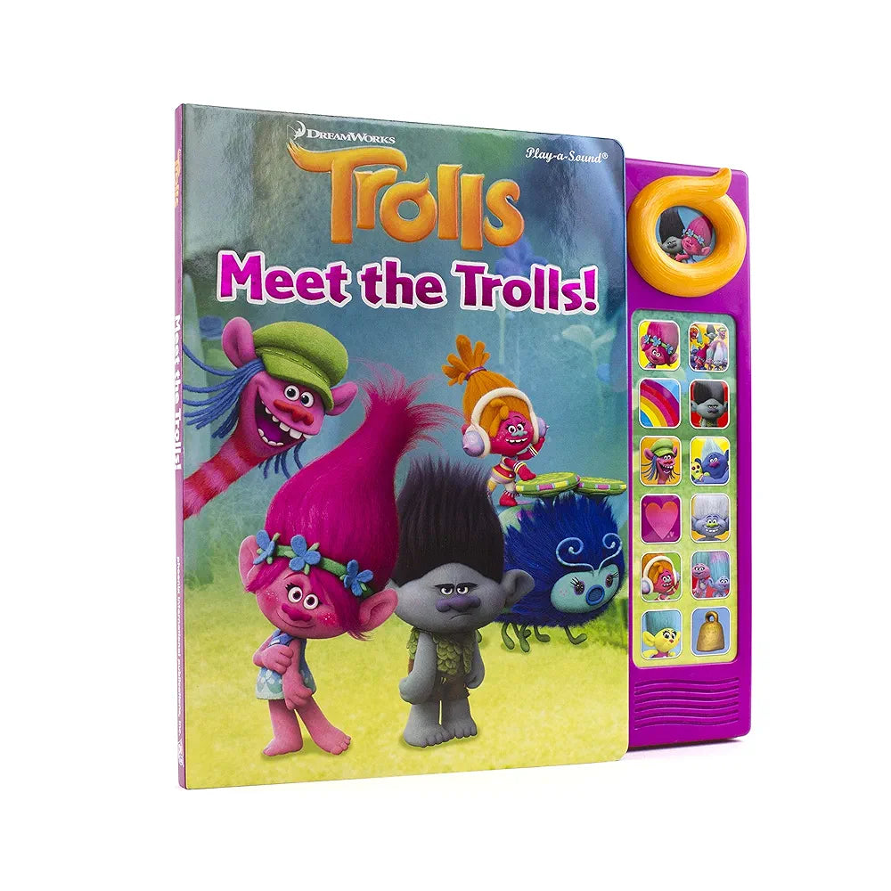 DreamWorks - Trolls - Meet the Trolls 13-Button Sound Book.