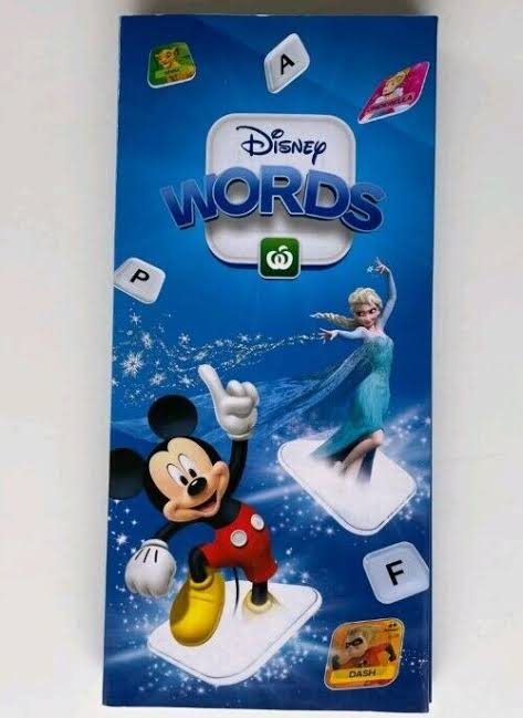 Woolworths Disney Words Collector Case & Carry Bag.