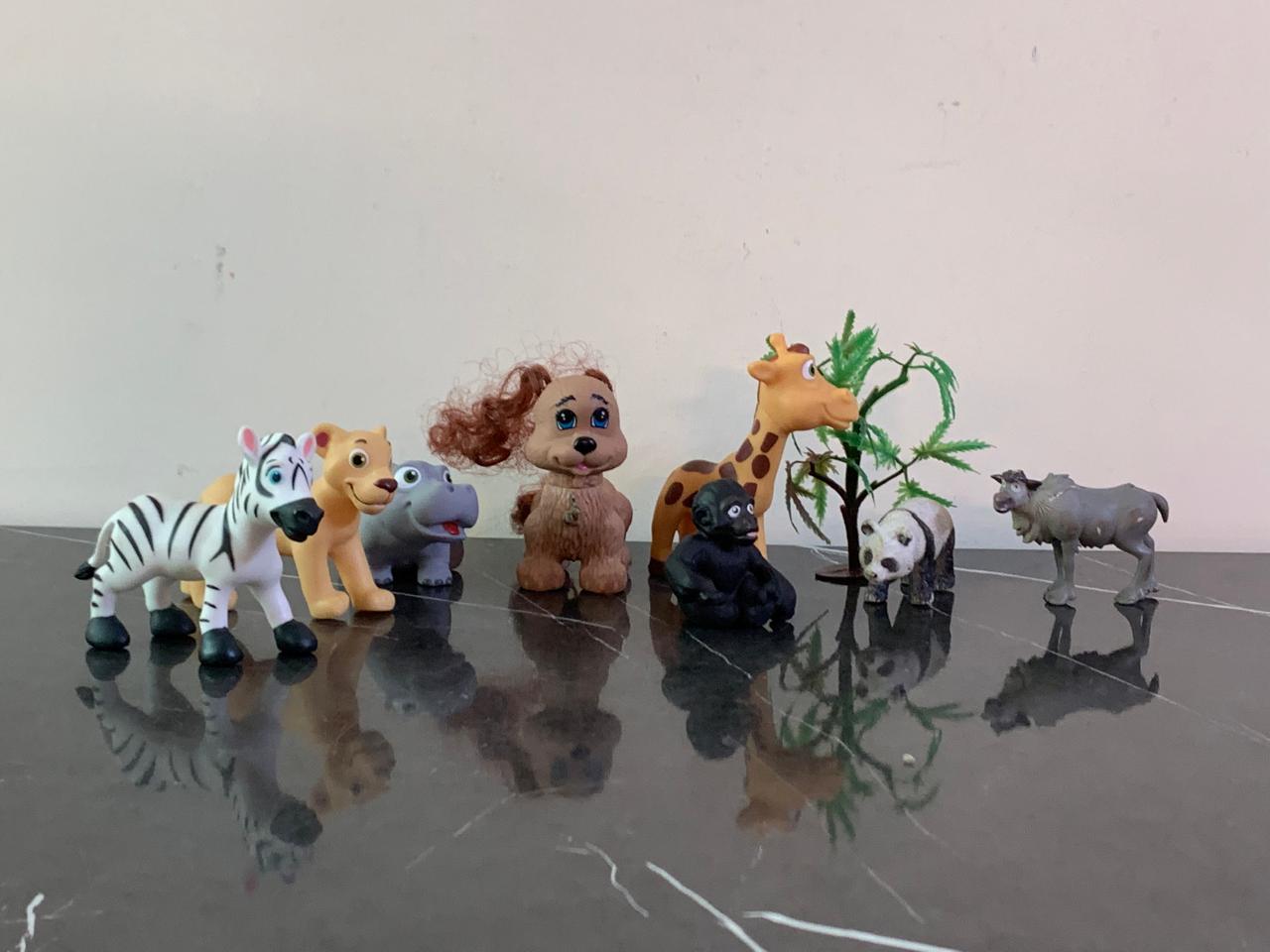 Safari Animal Toy Figures. SKU:BXL-117