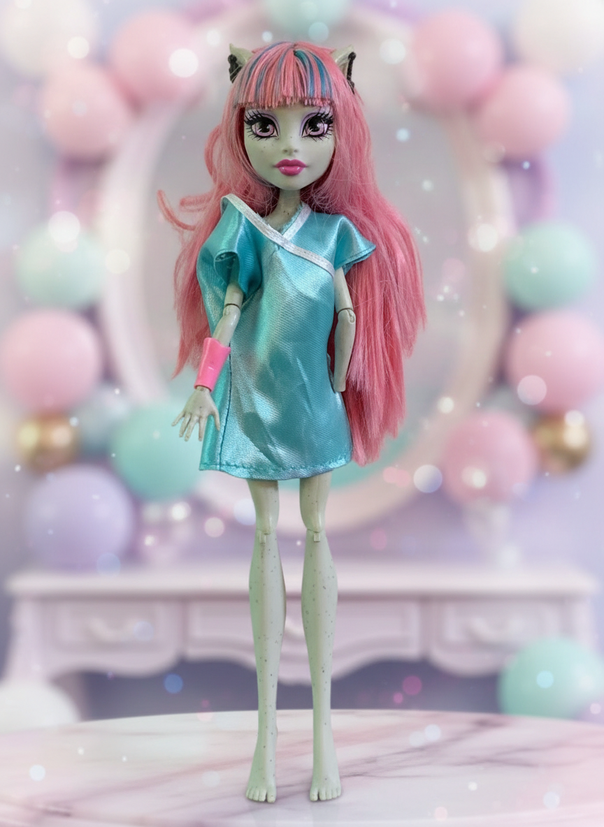 Monster High Rochelle Goyle Doll. (Hand Broken)SKU:BXL-025