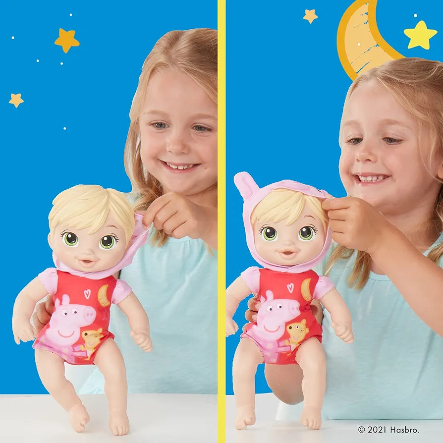 Baby Alive Goodnight Peppa Doll. SKU:BXL-009