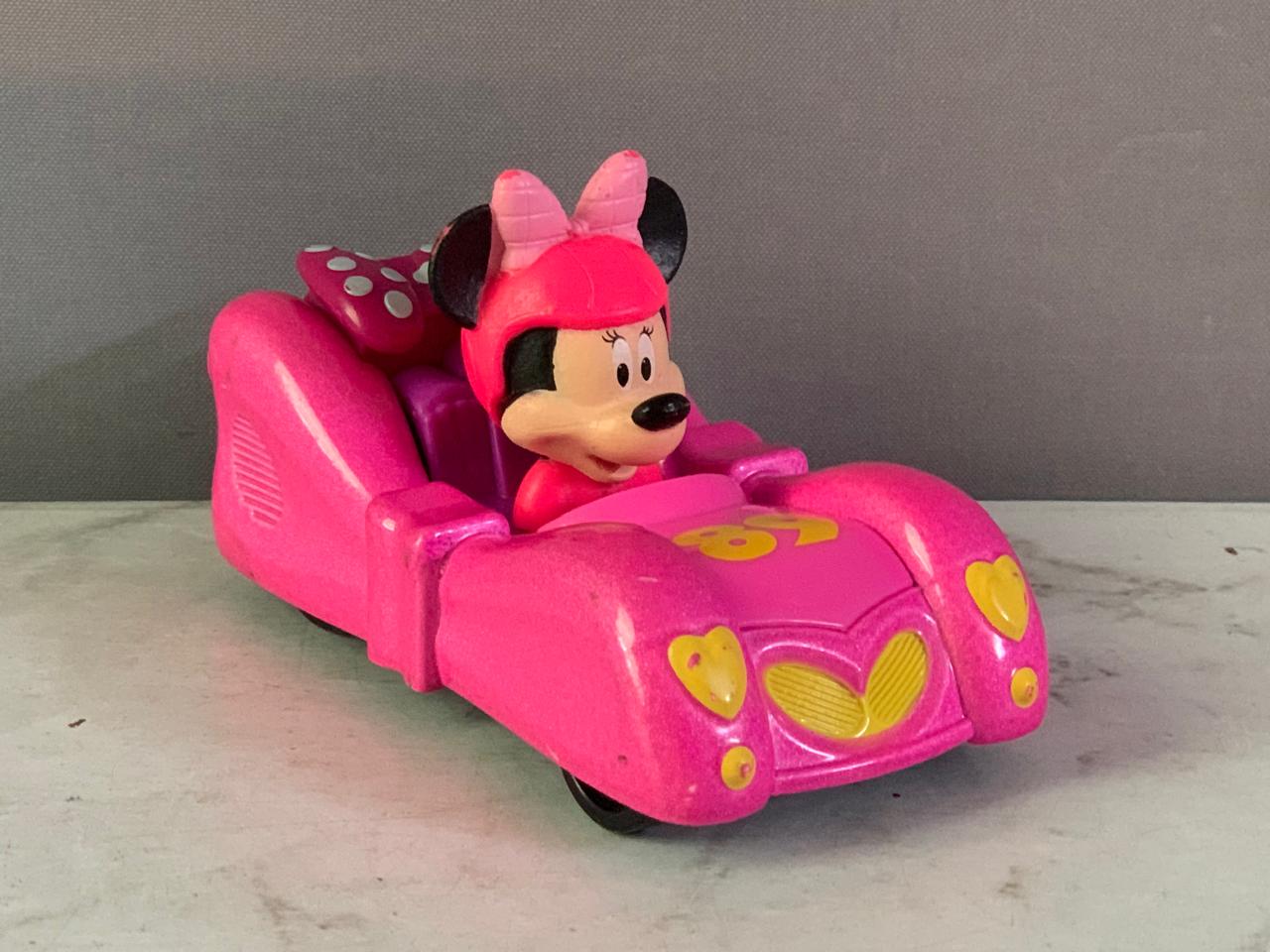 Fisher-Price Minnie's Pink Thunder Die-Cast Vehicle.