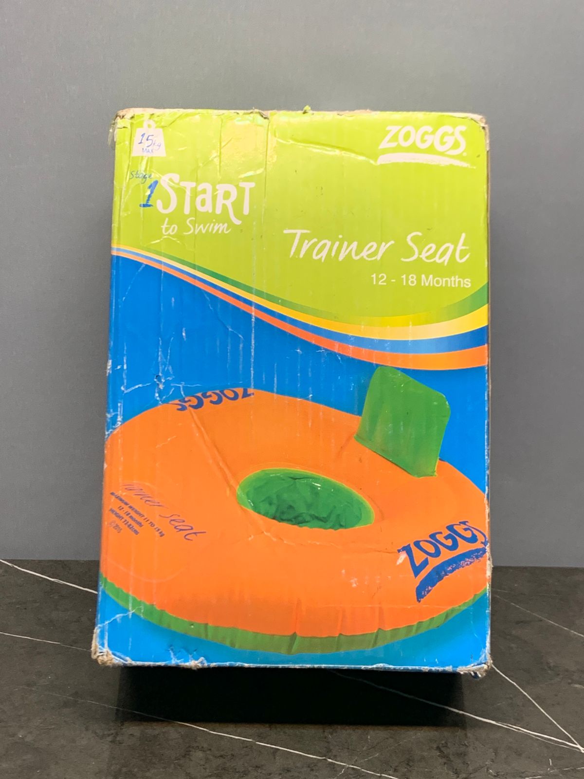 Zoggs Inflatable Trainer Seat.