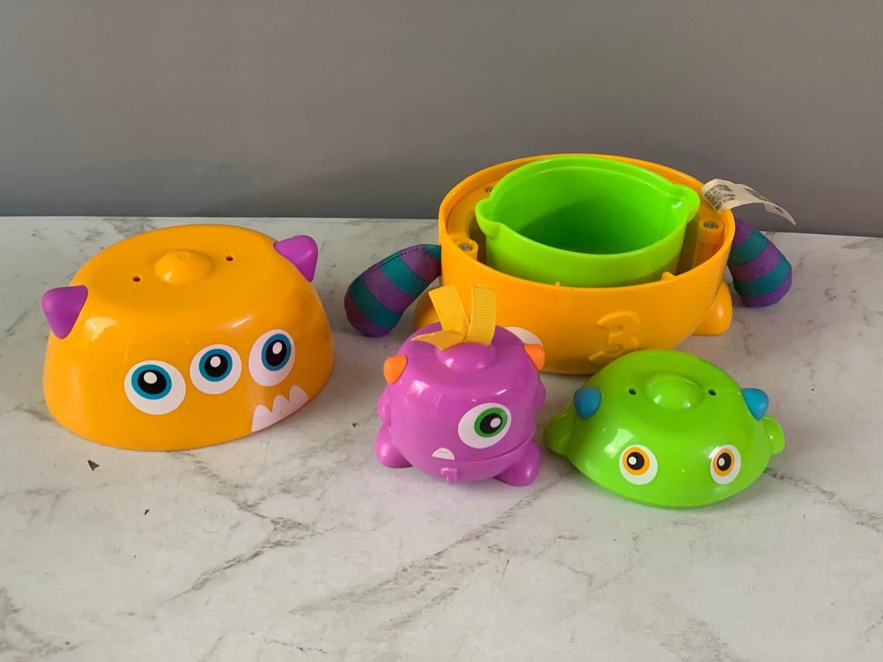 Fisher-Price Stack & Nest Monsters. (Rs 100 advance)