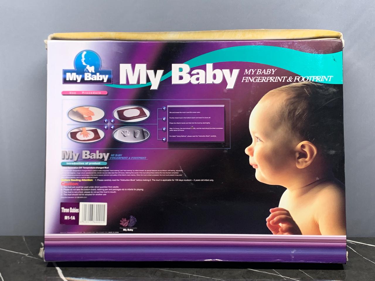 "My Baby Fingerprint & Footprint" kit. (New). SKU:BXL-804