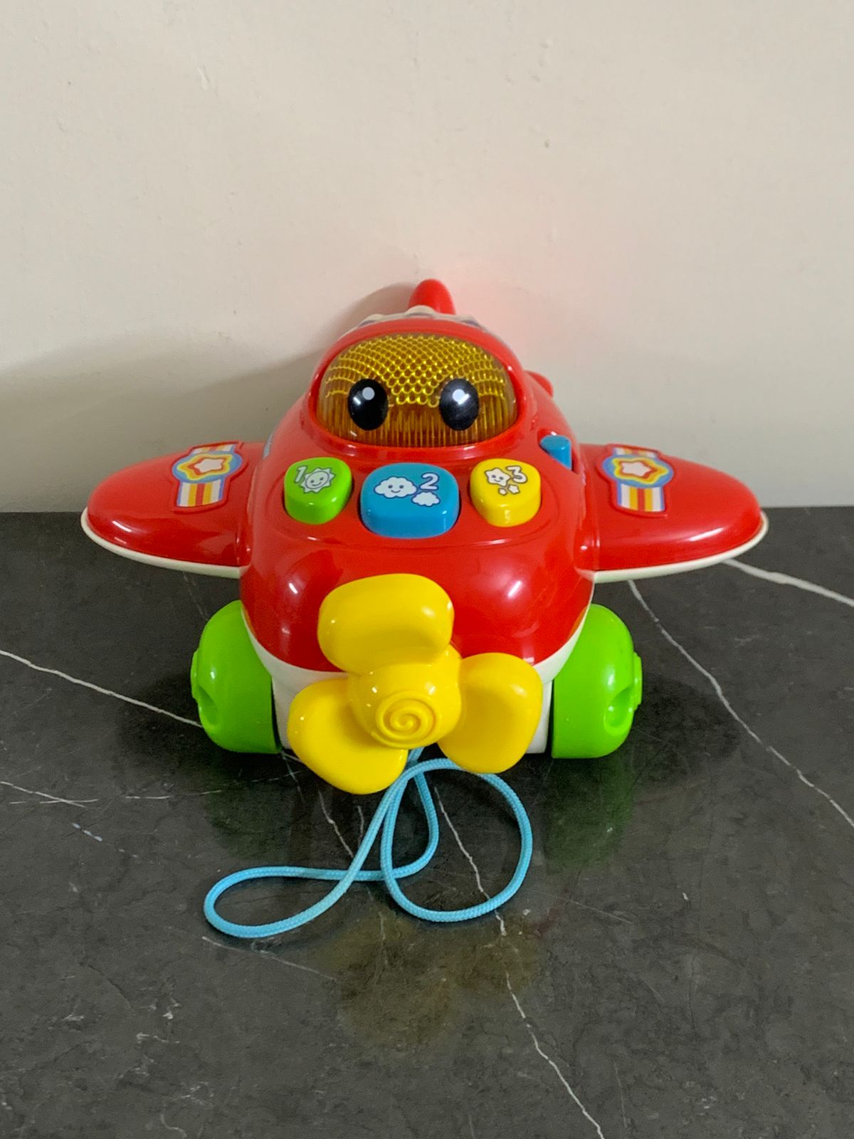 VTech Pull & Pop Airplane. SKU:BXL-048