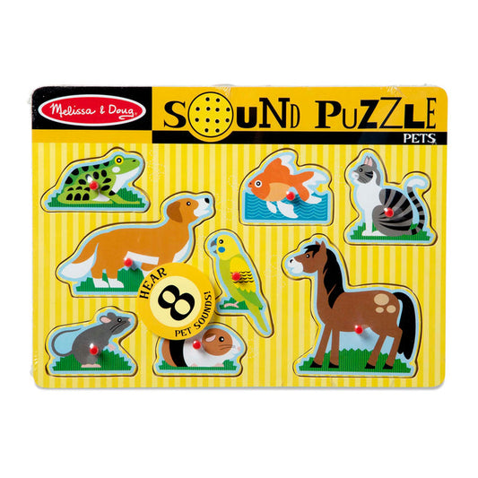 Melissa & Doug Pets Sound Puzzle.