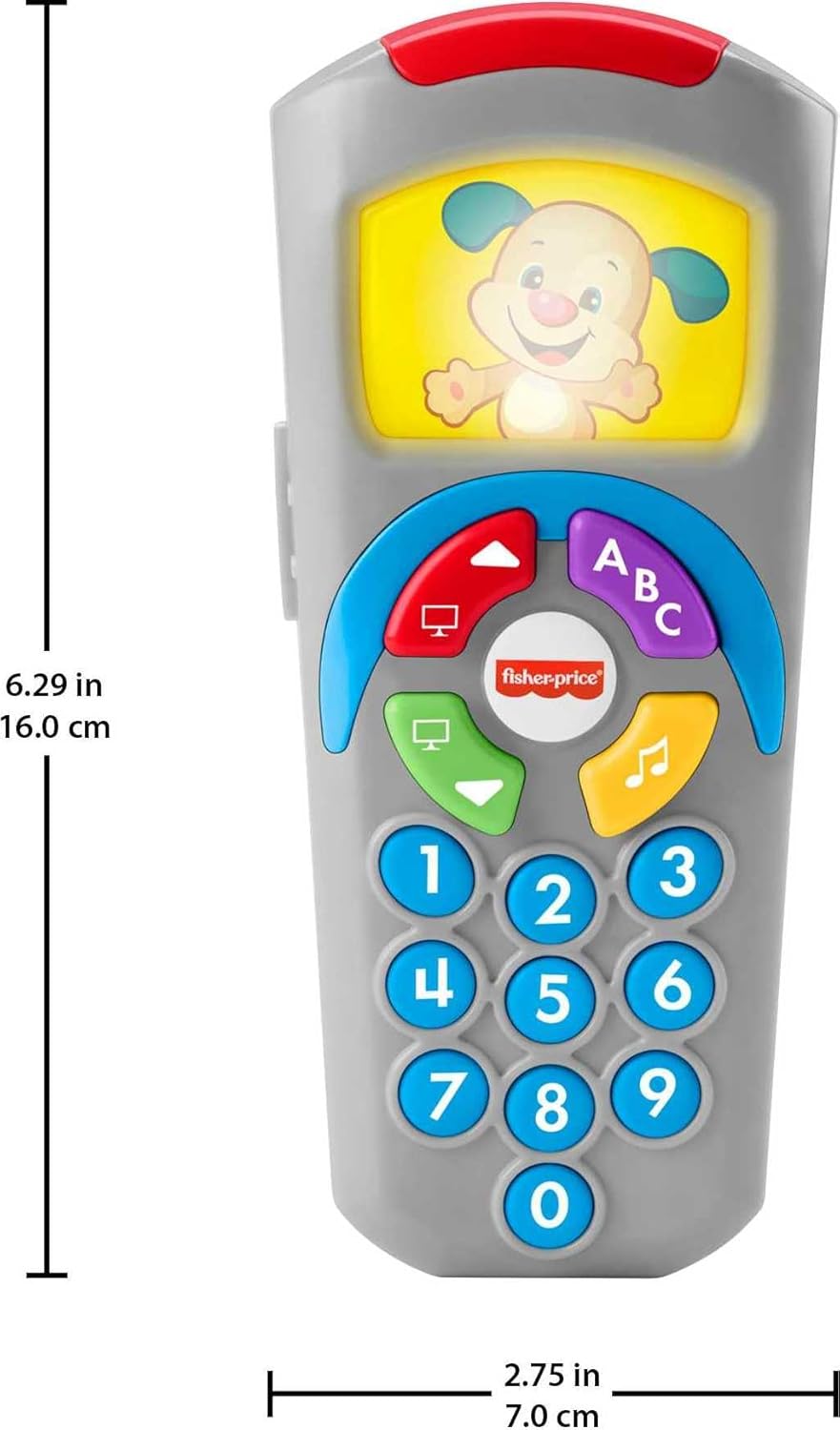 Fisher-Price Baby Learning Toy Laugh & Learn Puppy’s Remote. SKU:BXL-025