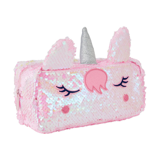 Kmart Sequin Unicorn Pencil Case. SKU:BXL-032