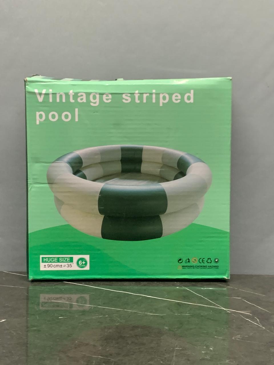 Vintage Striped Pool.(New) SKU:BXL-063