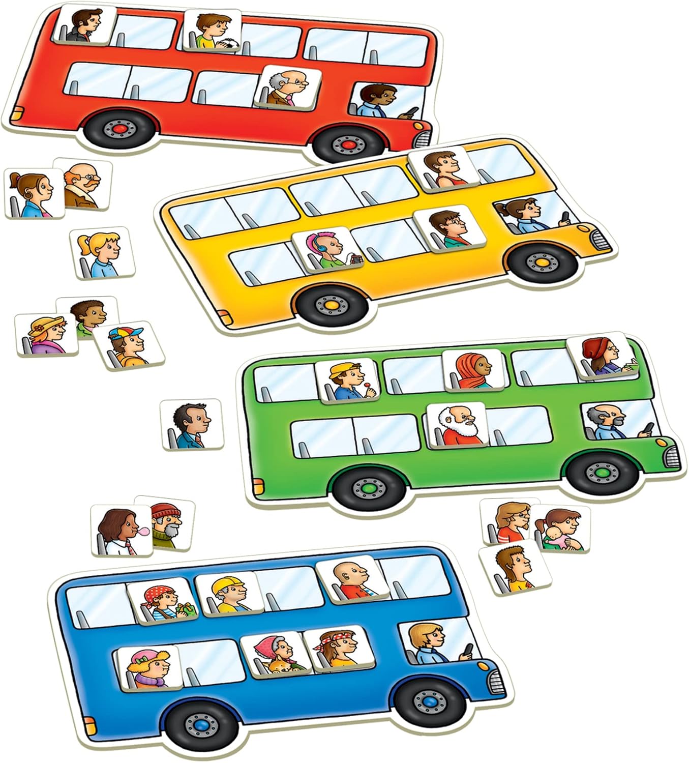 Orchard Toys Moose Games Bus Stop (few pieces missing)