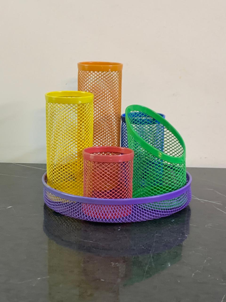Magnetic Mesh Desk Organiser. SKU:BXL-007