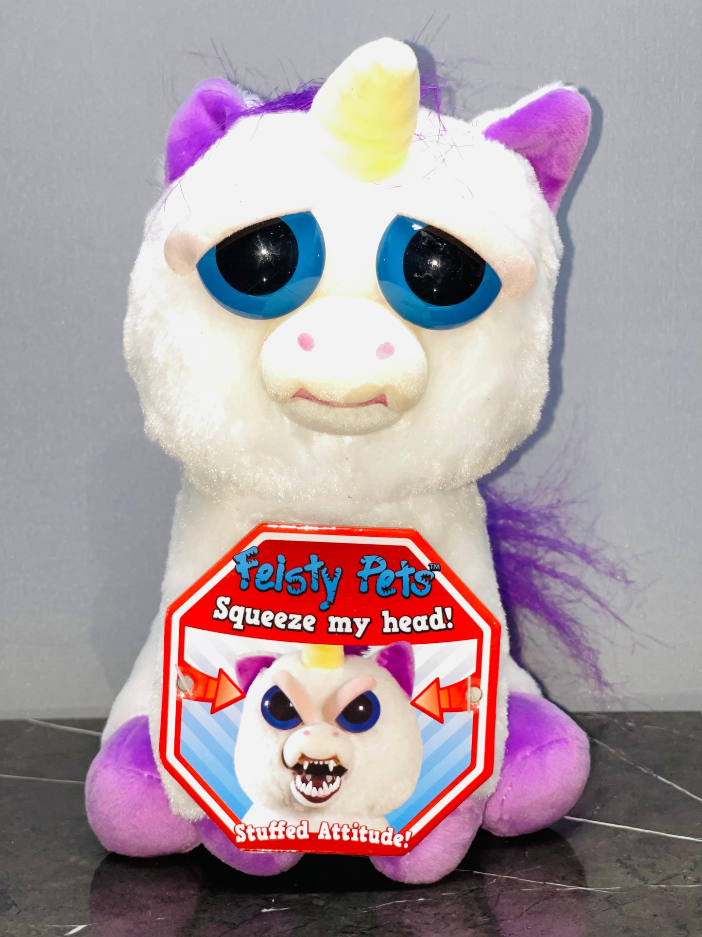 Uncles Feisty Pets Glenda Glitter Poop The Unicorn White