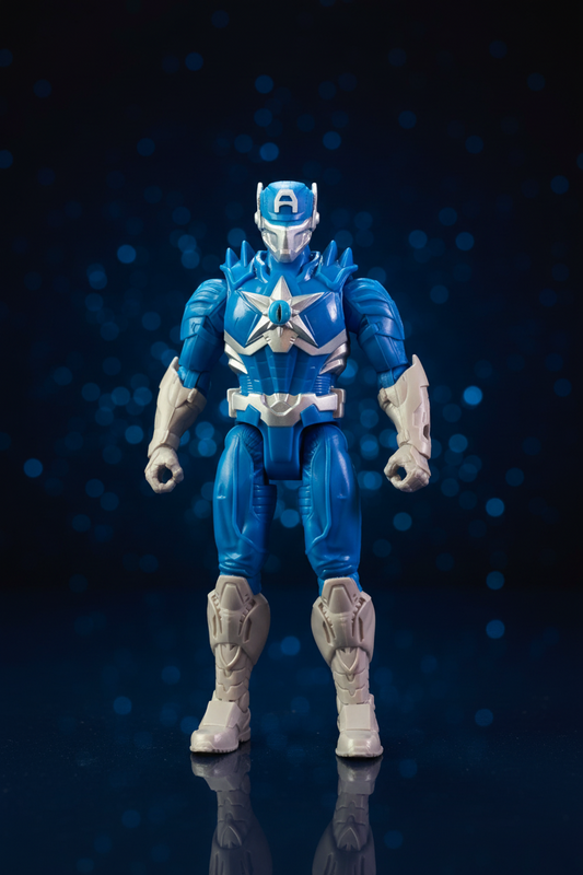 Marvel Avengers Mech Strike Monster Hunters Captain America Toy. (Rs 150 advance)