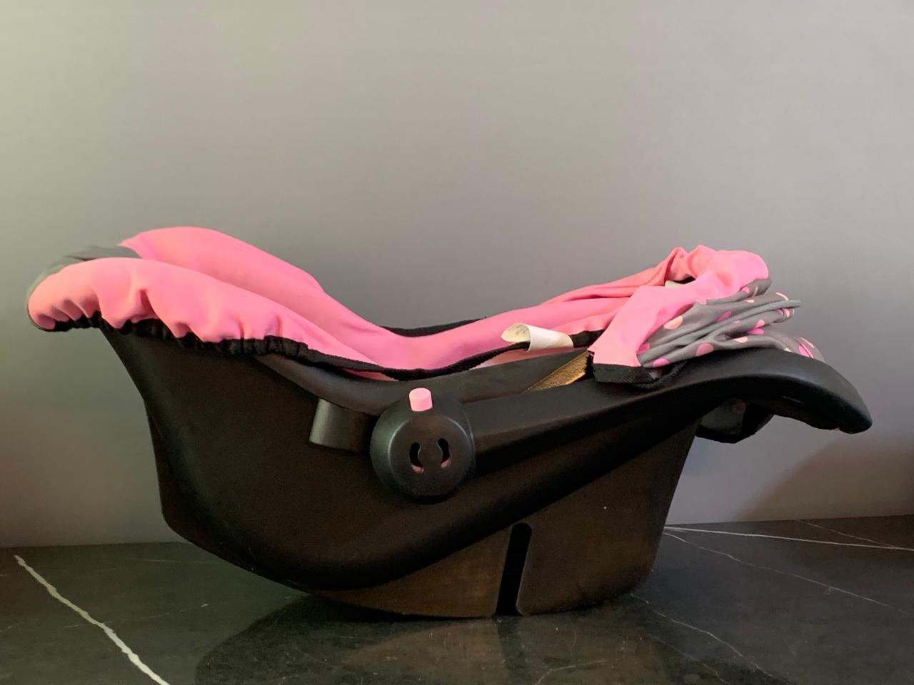 Bayer Baby Doll Deluxe Car Seat With Canopy. SKU:BXL-804 (Rs 450 advance)
