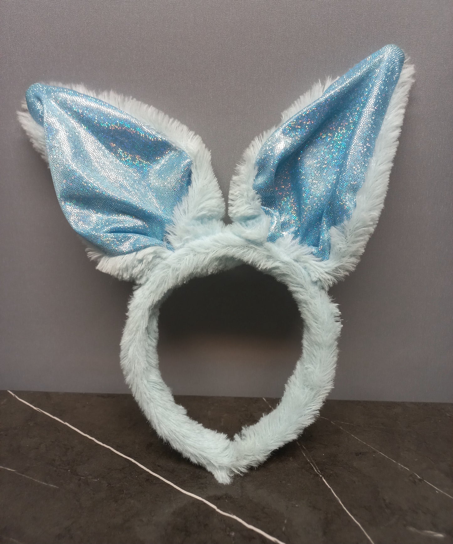 Bunny Ears Headband Blue