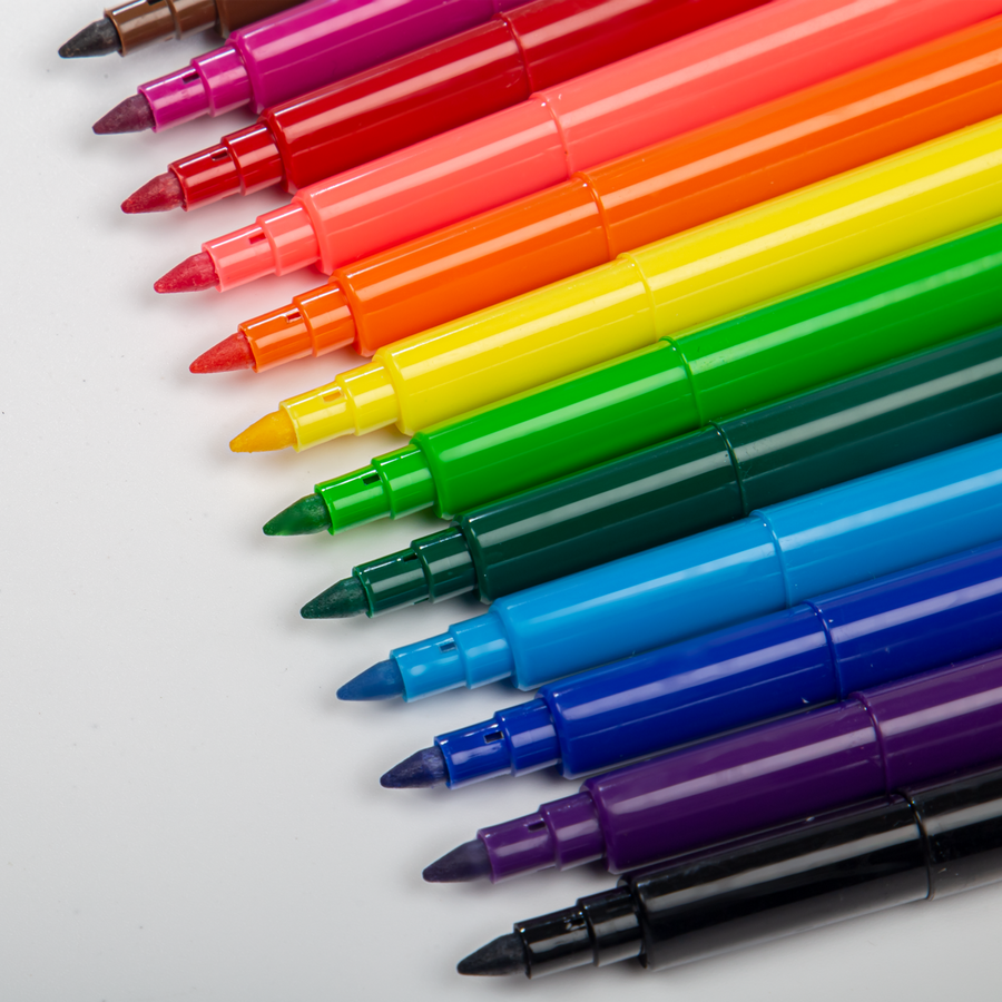 Art Star Washable Triangular Markers.