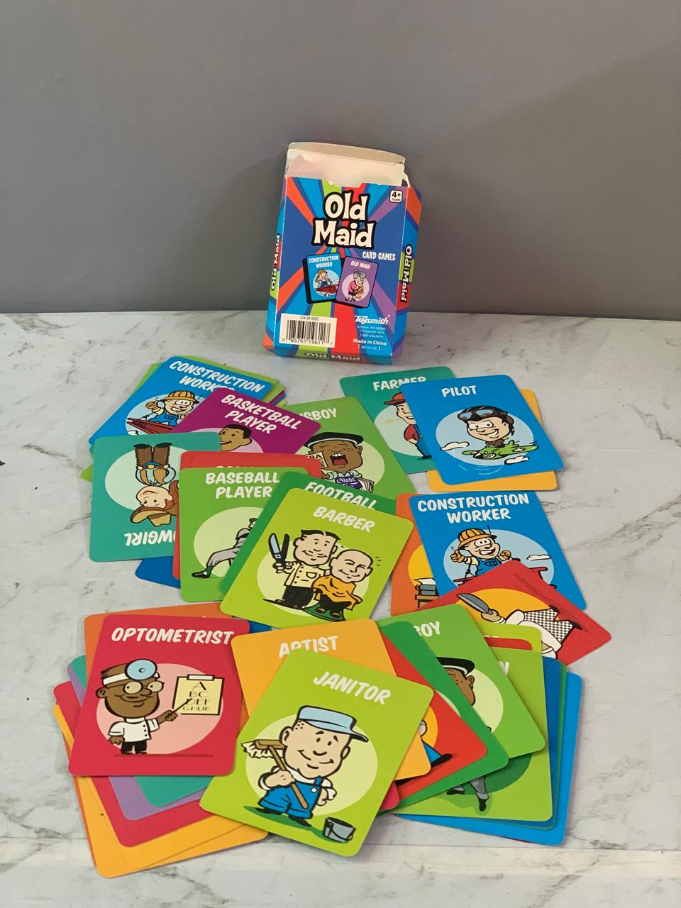 Toysmith Old Maid Classic Card Games. (52 cards)(Rs 150 advance)