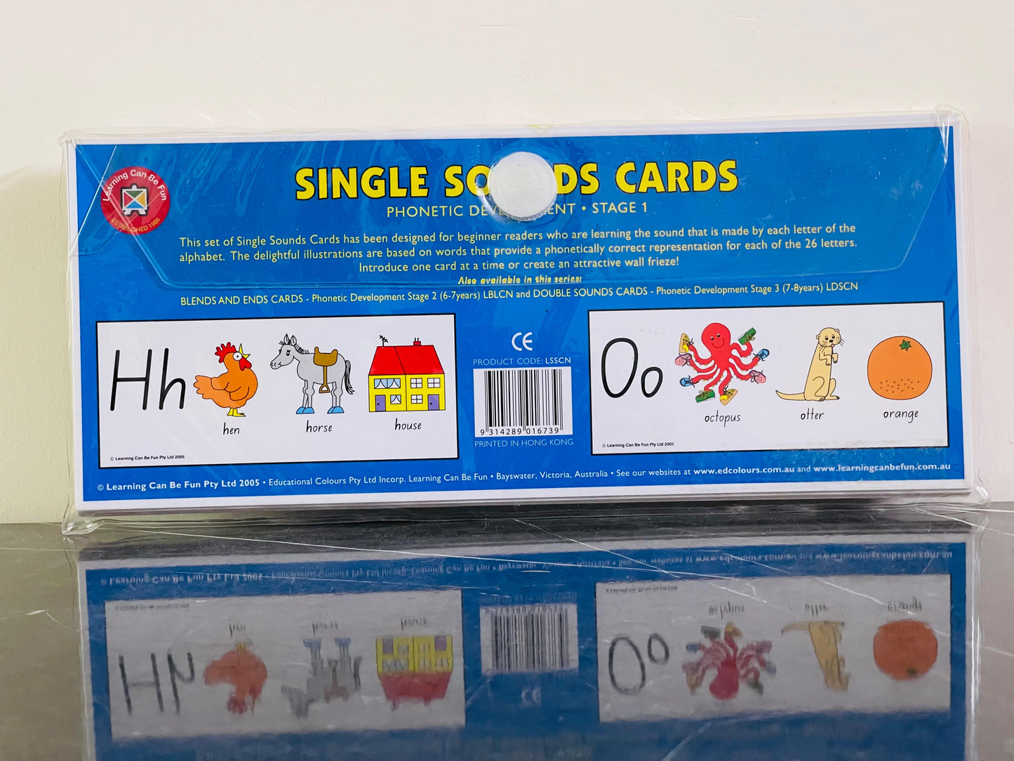 Learning Can Be Fun - Single Sounds Cards. SKU:BXL-104