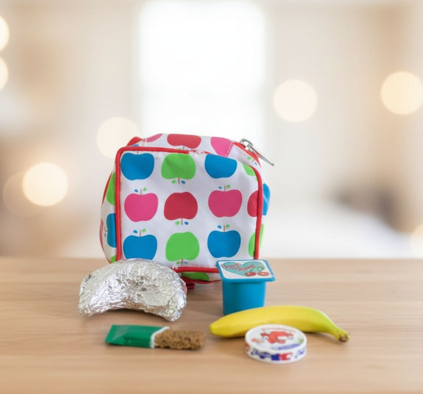 Our Generation Apples School Lunch Bag. SKU:BXL-059