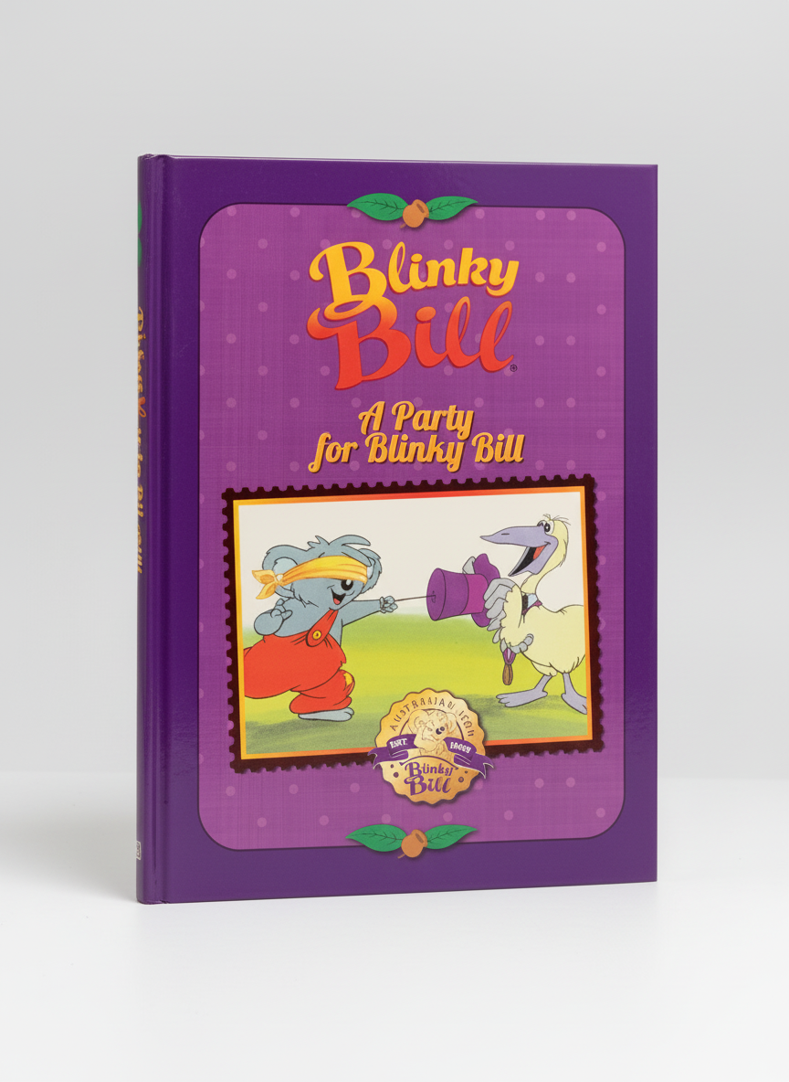 "Blinky Bill: A Party for Blinky Bill" Book. SKU:BXL-040