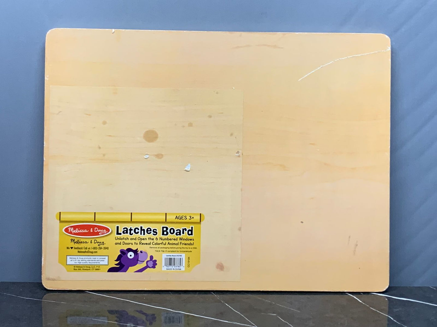 Melissa & Doug Wooden Latches Board. (500 advance)