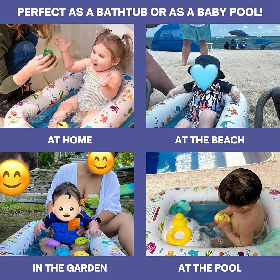 "Mommy's Helper Under the Sea Inflatable Tub". (400 advance)