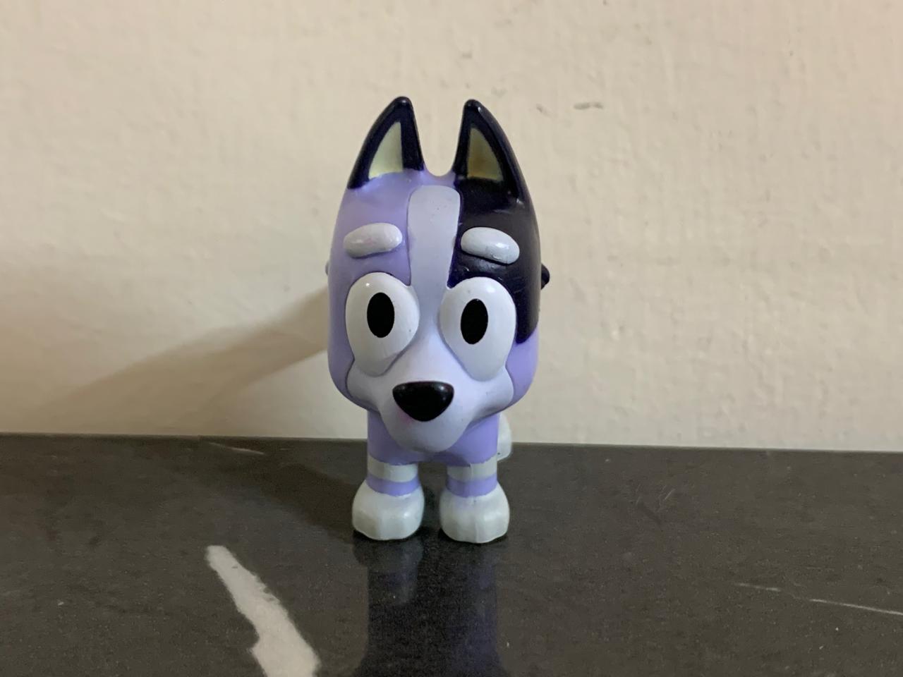 Bluey Socks Heeler Collectable Figure. SKU:BXL-003
