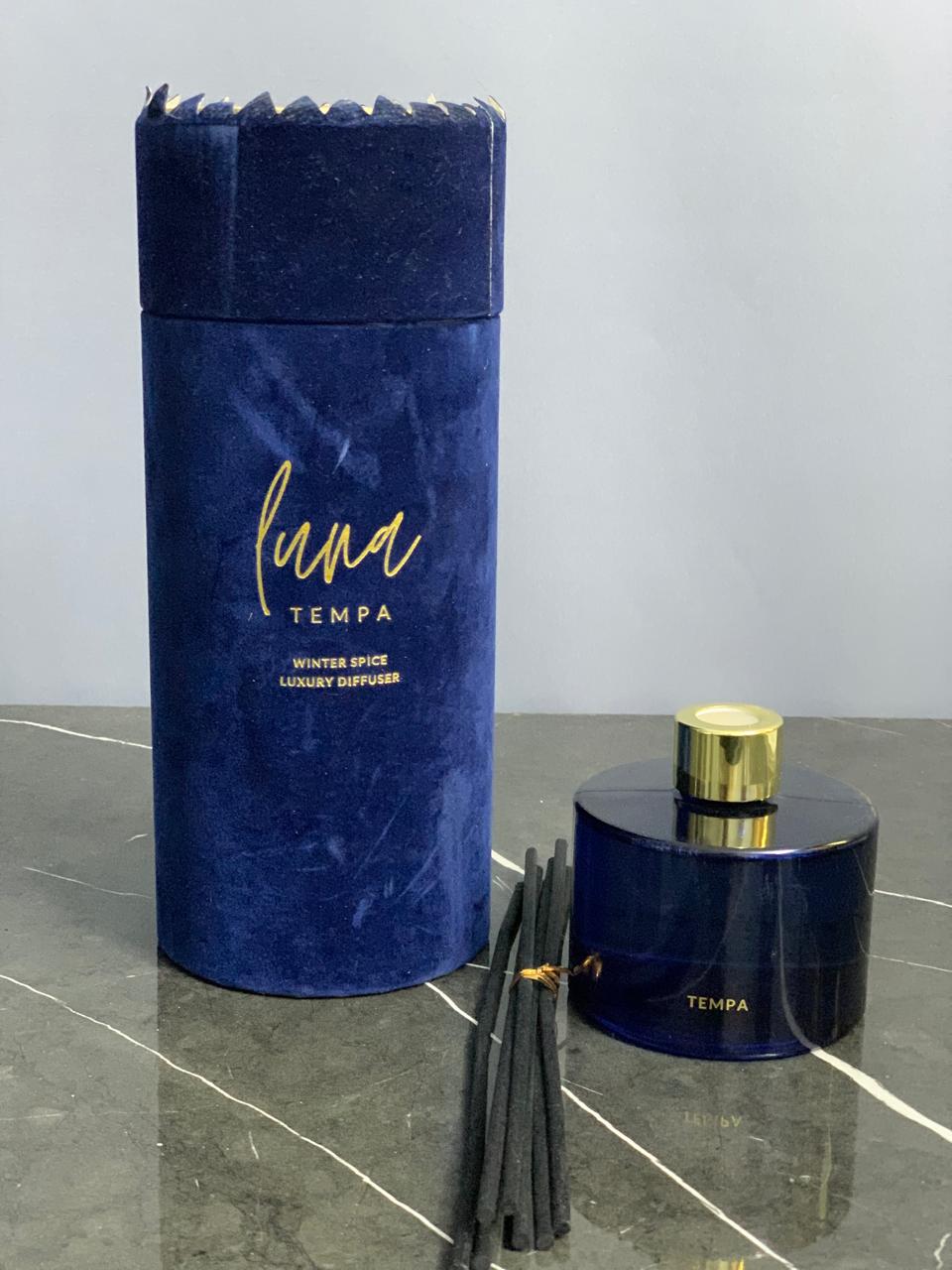 Tempa Luna Winter Spice Luxury Diffuser. (350 advance)(new)