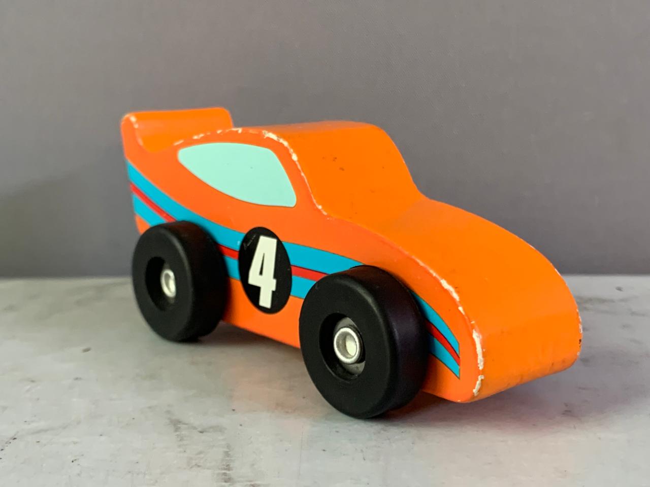 Melissa & Doug Wooden Race Car.