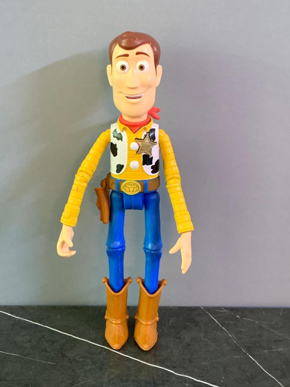 Disney Toy Story Pixar True Talkers Woody Figure. (Music not working)