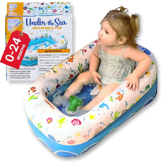"Mommy's Helper Under the Sea Inflatable Tub". (400 advance)