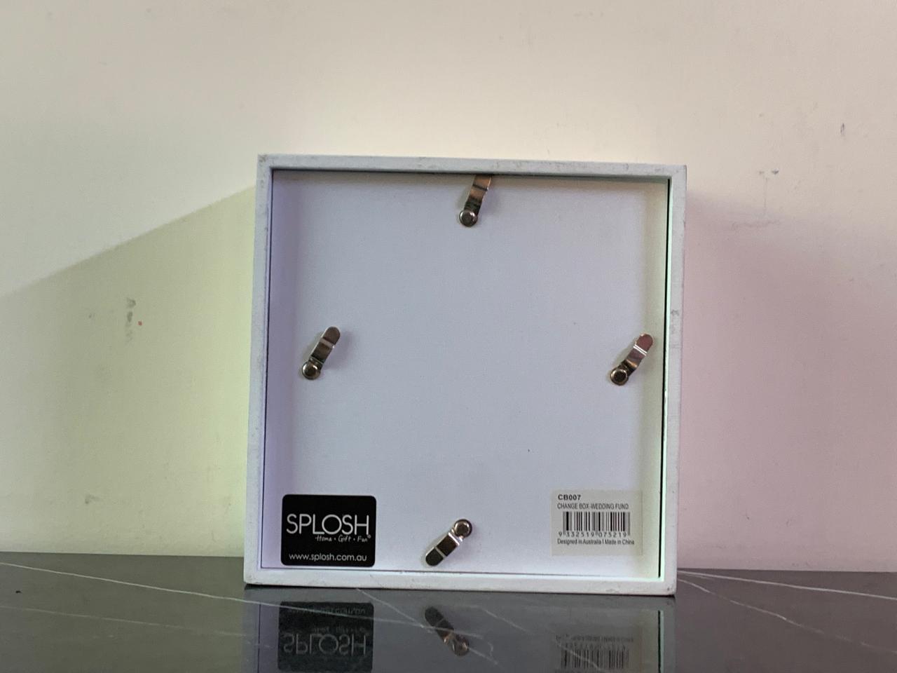 Splosh Change Box - Our Wedding Fund. (Rs 250 advance) SKU:BXL-117