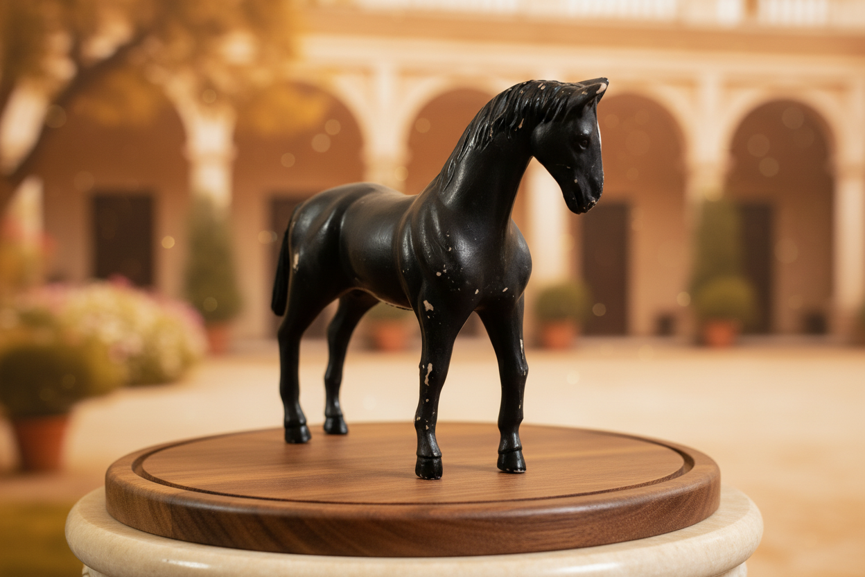 Stallion Horse Figurine. SKU:BXL-033 (condition 9/10)