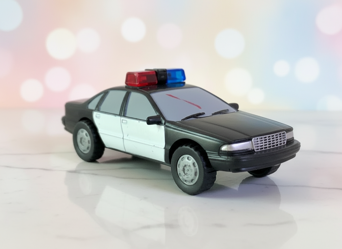Police Vehicle Die-Cast Toy Car. SKU:BXL-118