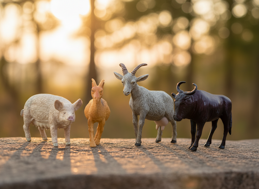 Animal Toy Figures. SKU:BXL-116