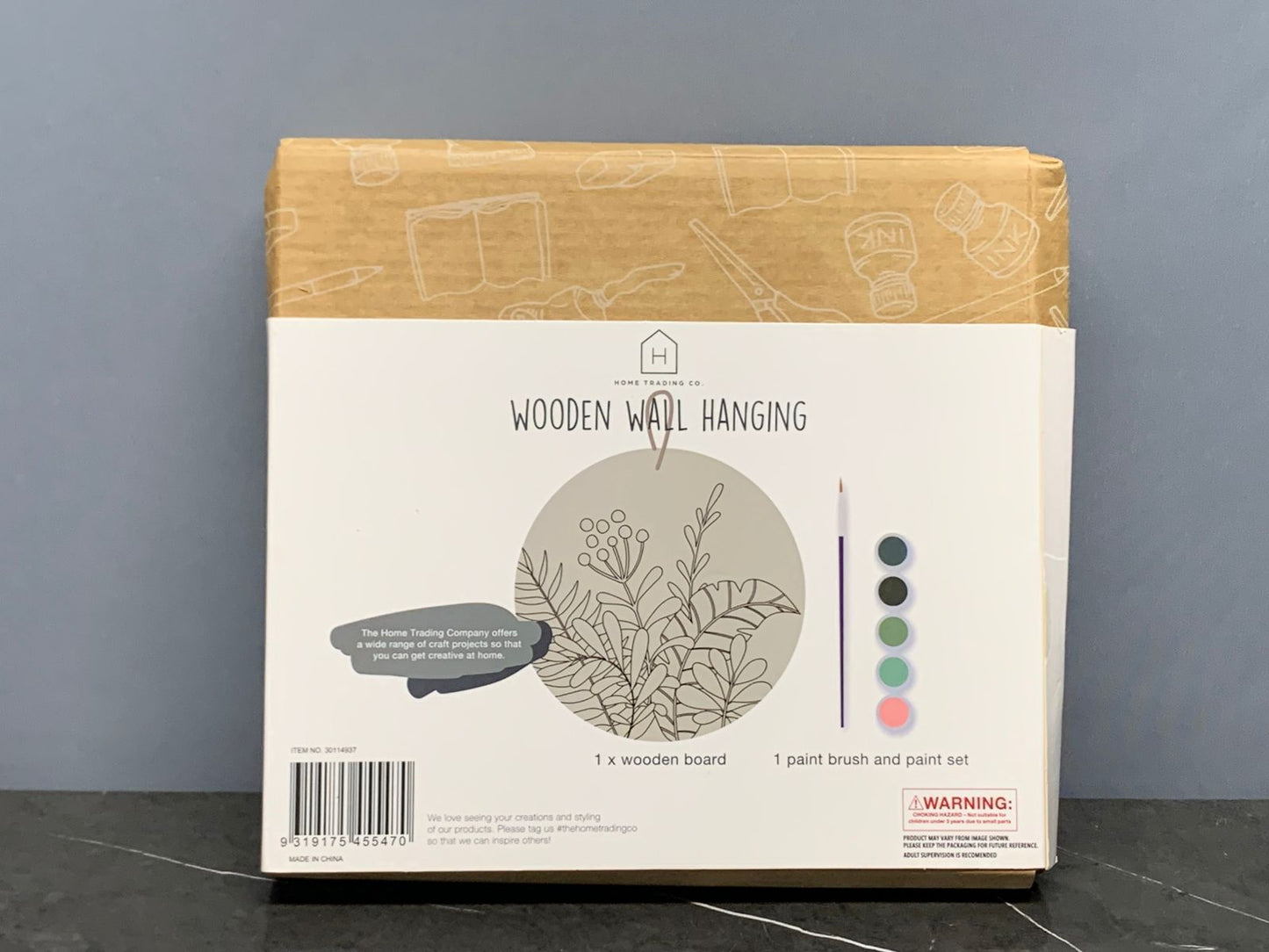 Wooden Wall Hanging DIY Kit.